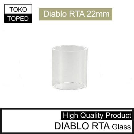 Kaca DIABLO RTAx Replacement warna glass bening