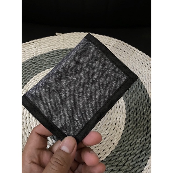DOMPET PRIA LIPAT 2 TRIPLE TRACK BAHAN KAIN BORDIR DOMPET PRIA KAIN MURAH MERIAH DOMPET PRIA KANVAS ANTI SOBEK DOMPET COWOK LIPAT