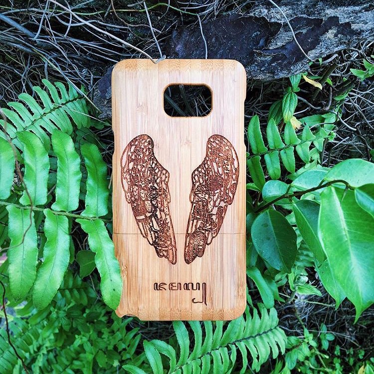 WOODCASE CASING KAYU  for iPhone Samsung CUSTOM  