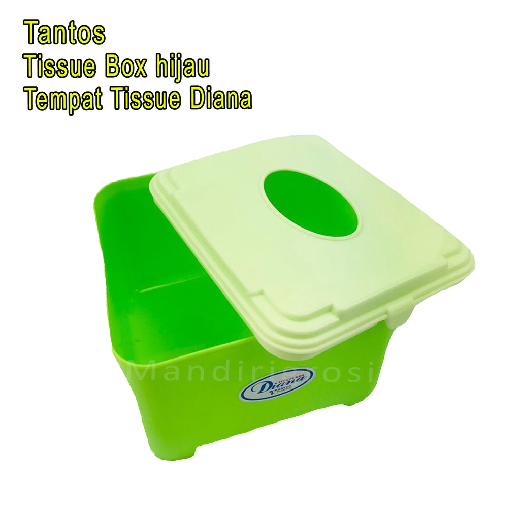 Tempat Tissue Diana *Tantos * Tissue Box * Hijau 6213