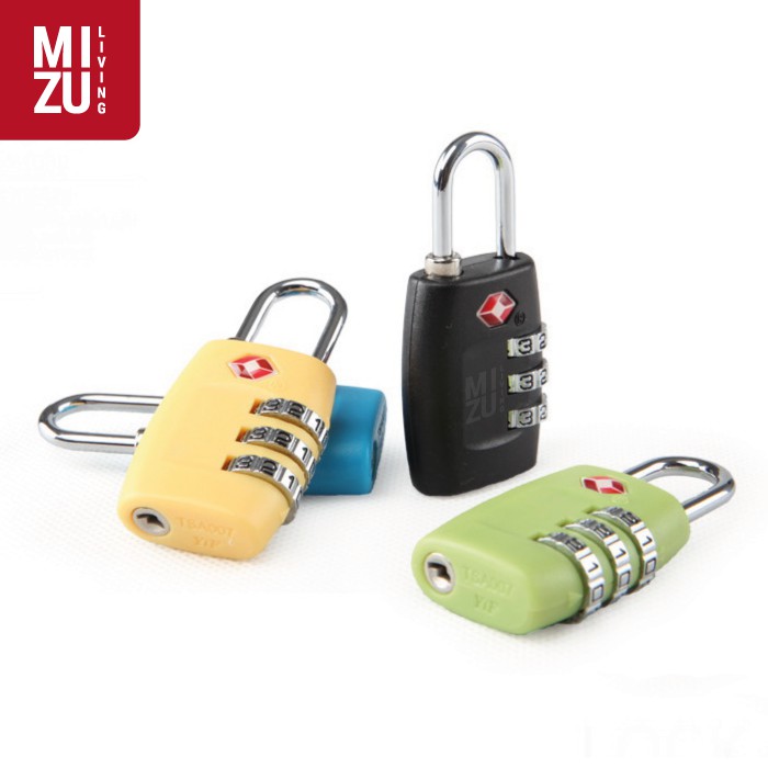 Travel Baggage Luggage Lock TSA WARNA WARNI - Gembok Tas Koper