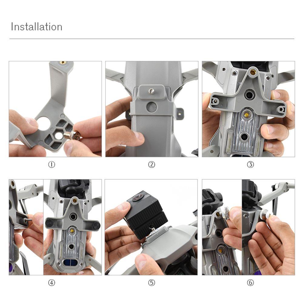 Preva Untuk DJI Mavic Air2/2S Plastik Isi Aksesoris Lampu Panoramic Action Camera Transfer Untuk Action2