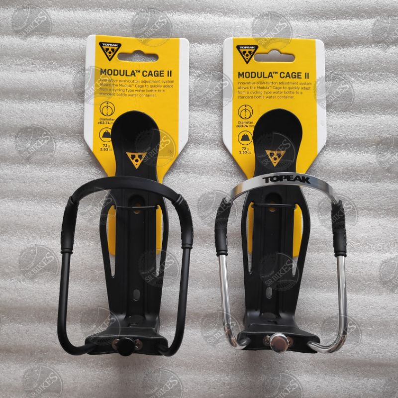 BOTTLE CAGE TEMPAT HOLDER BOTOL MINUM SEPEDA. TOPEAK MODULA CAGE II