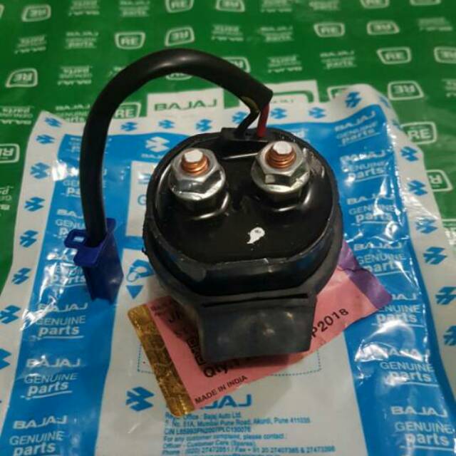 RELAY STARTER BAJAJ RE CNG BUSI 2 FL (BAJAJ RODA 3) ORIGINAL BAJAJ