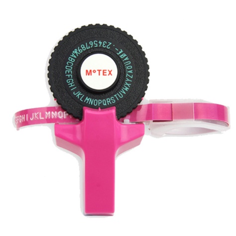 TOOL  Mesin Pembuat Label Manual Mini Portabel Diy 3d Embossing Label Writer Bahan Plastik Pvc 9mm Label Huruf