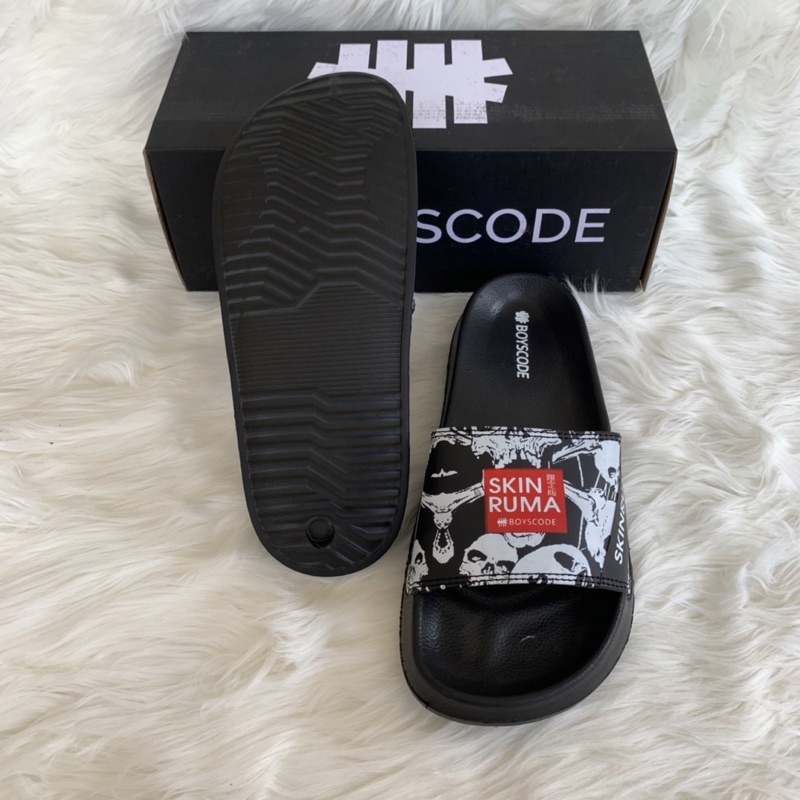 SANDAL SLOP PRIA WANITA BOYSCODE SKINRUMA TYPE 36/ SENDAL FLIP FLOP PRIA WANITA MURAH BERKUALITAS