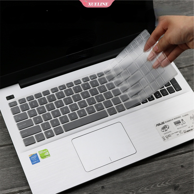 Case Pelindung Keyboard Bahan Silikon Ukuran 15.6 Inch Untuk ASUS A555D K501UB X555LF F556