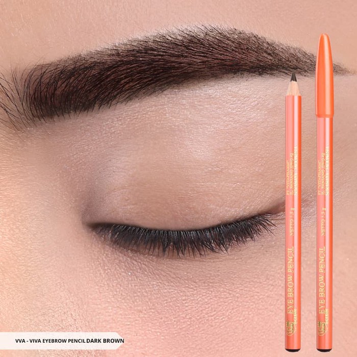 VIVA Cosmetics Queen Eye Brow Eyebrow Pencil / Pensil Alis 1.3g