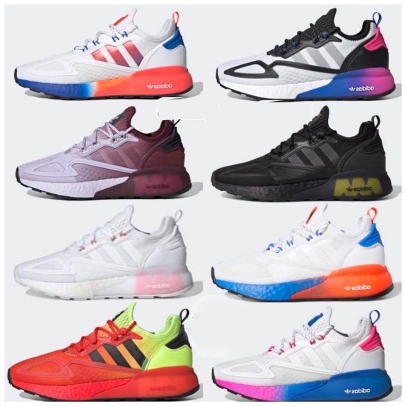 Sepatu Olahraga Wanita Adidas ZX 2K Boost Running Shoes Premium Original