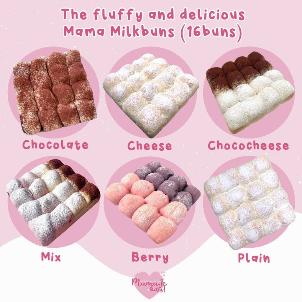 

Milk Buns Mama Mamaje Bites