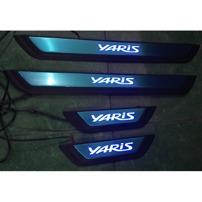 Sill plate Samping Grand All New Yaris 2018 Activo Lampu