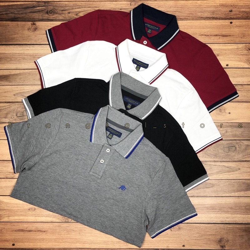 KAOS POLO SHIRT AEROPOSTALE