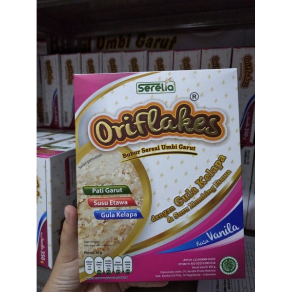 

oriflakes sereal umbi garut