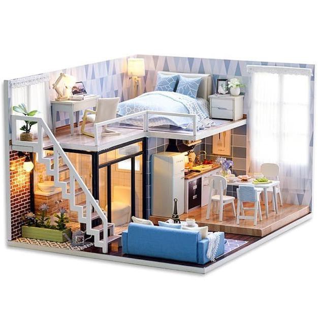 ♥️BISA COD♥️ Mainan Rumah Rumahan Miniatur Anak House Doll Barbie Boneka Mini TERBAIK Kode