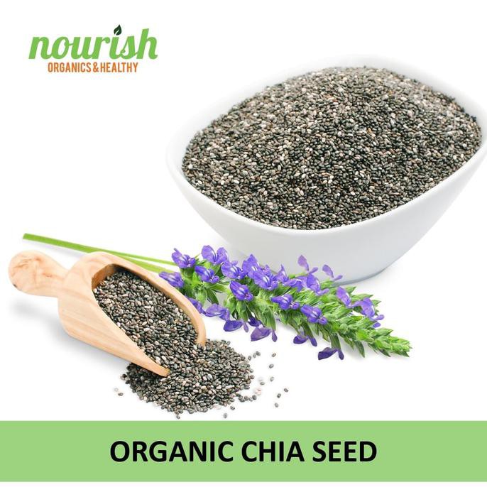 

ENAK Organic Black Chia Seed 1kg TERLEZAT