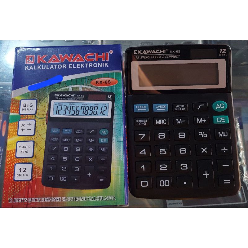

KALKULATOR KAWACHI 12 DIGITS