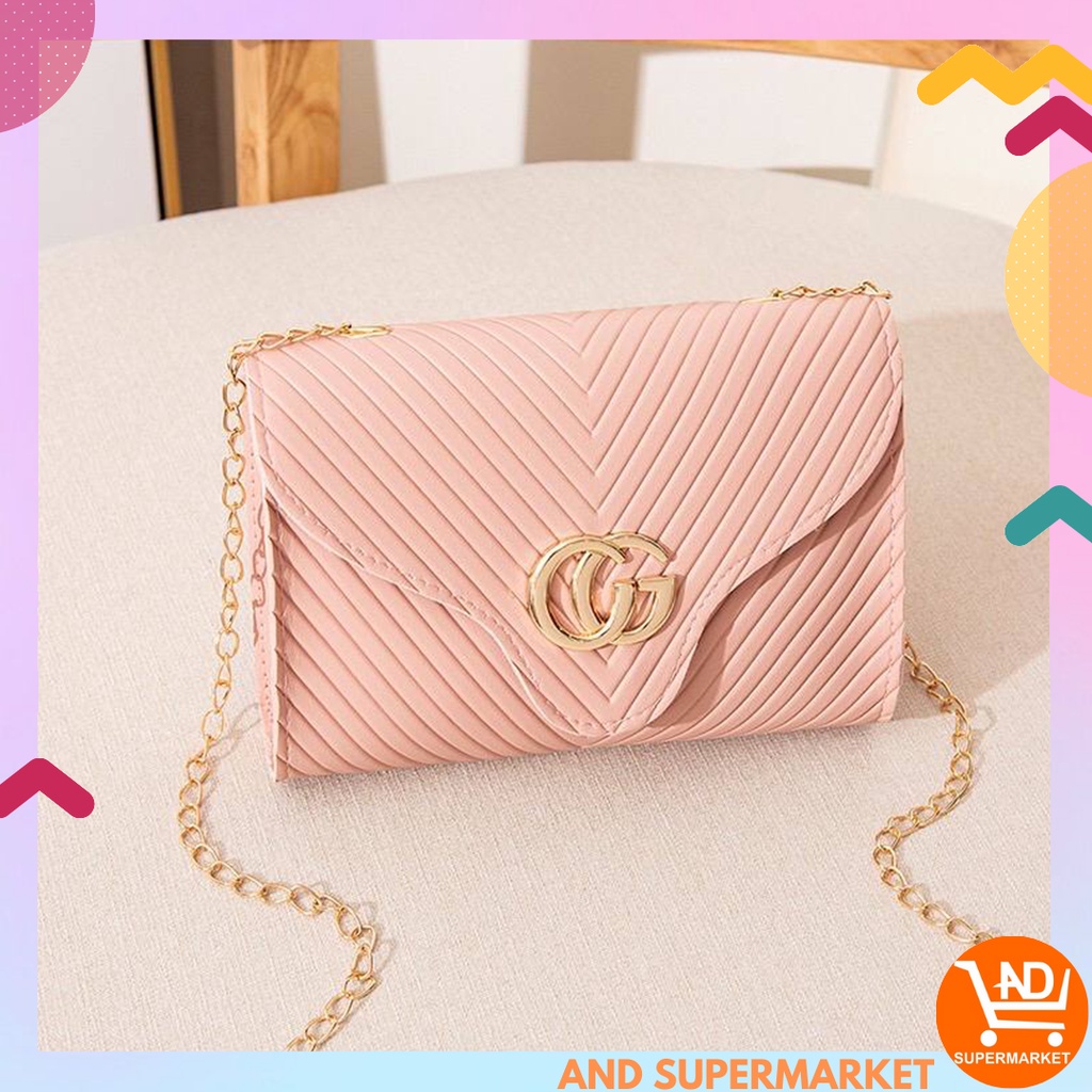 AND / COD / Tas Selempang Wanita Sling Bag Cewek Fashion Import Korea Tas Selempang Wanita Murah T136