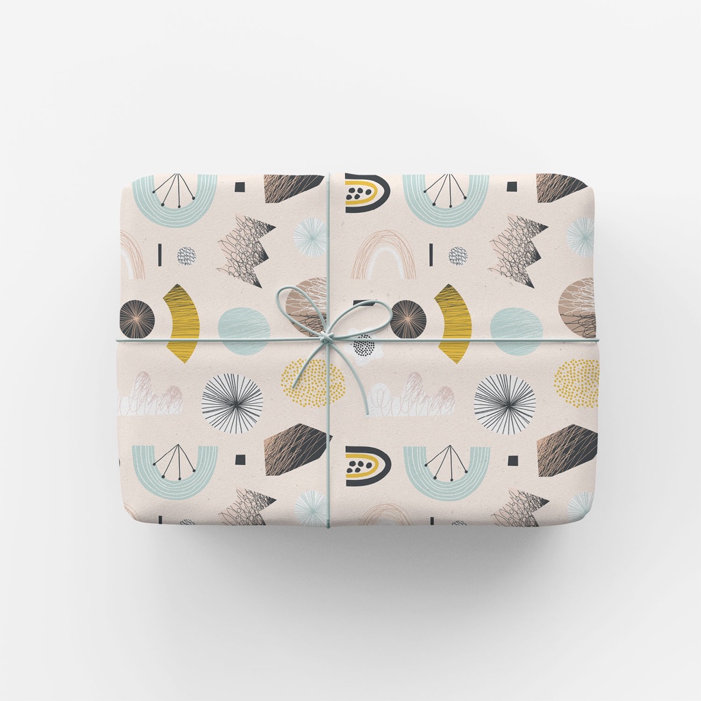 

Bukuqu KK005 Kertas Kado Abstrak - Pembungkus Kado - Wrapping paper