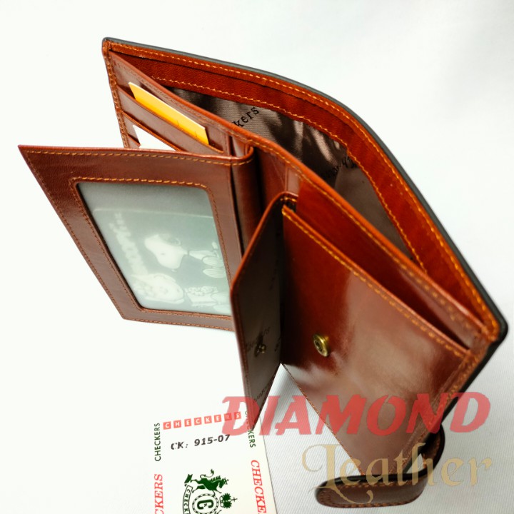 Checkers Asli Dompet Kulit Impor CK 07