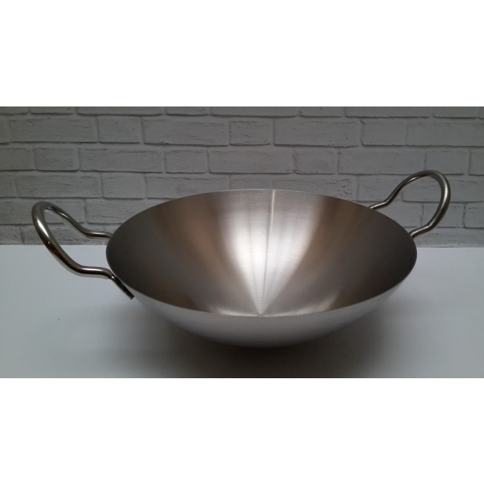 {syanestore} BIMA WAJAN KUALI STAINLESS 32 CM / 304 - ASIAN HONGKONG WOK BP0101332 Diskon