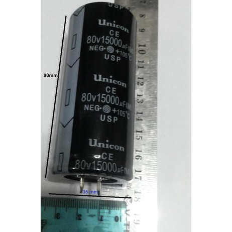 Elco 15000uf 80v Unicon