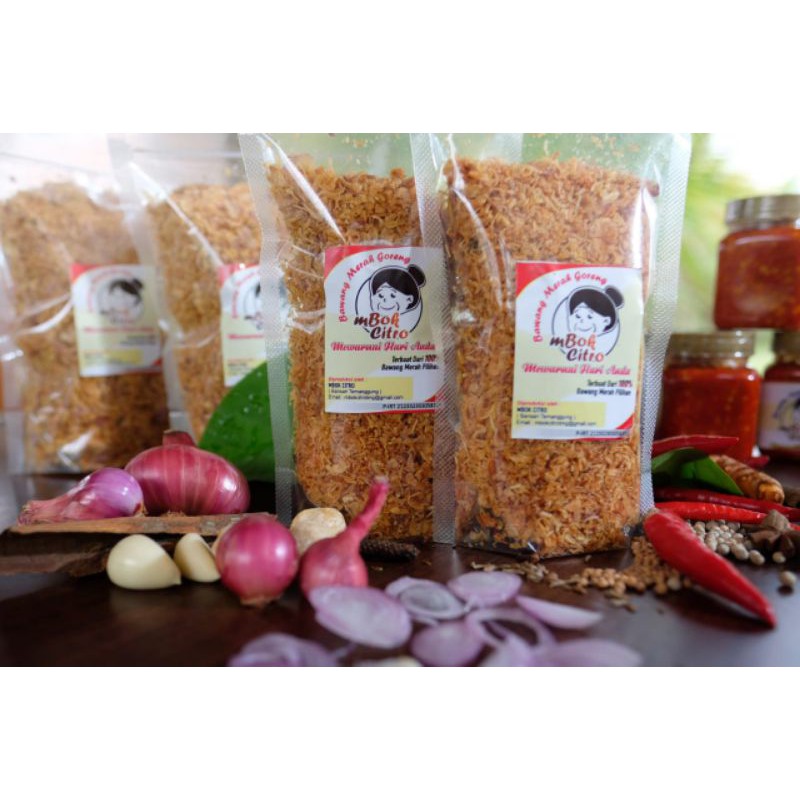 

Bawang goreng mbok citro 100 gram