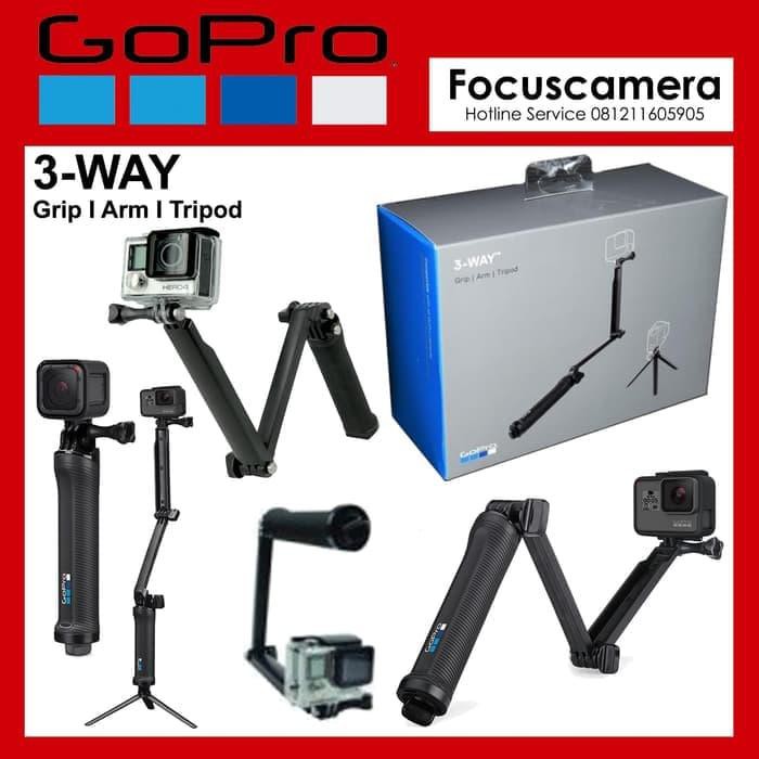 3-Way 3way Gopro Hero4 - Hero5 black - Hero6 black - Original