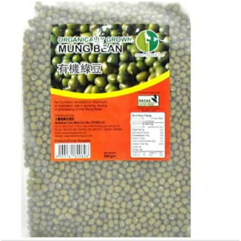 

Organic Mung Bean/ Kacang hijau 500gr