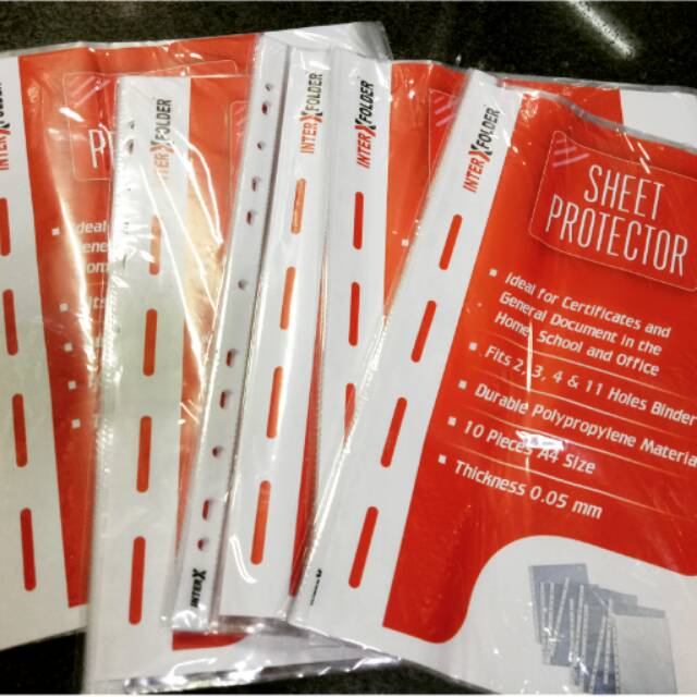 

pp pocket sheet protector A4 murah berkualitas