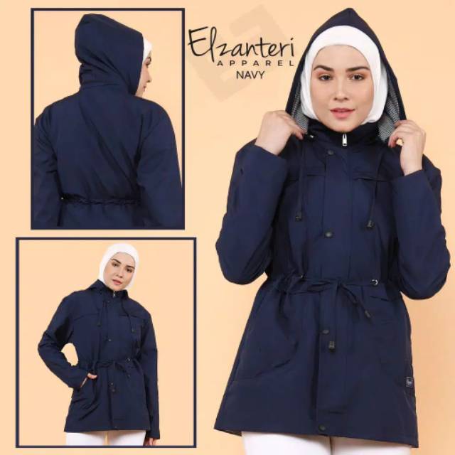 Barletta jaket parka wanita Elzanteri