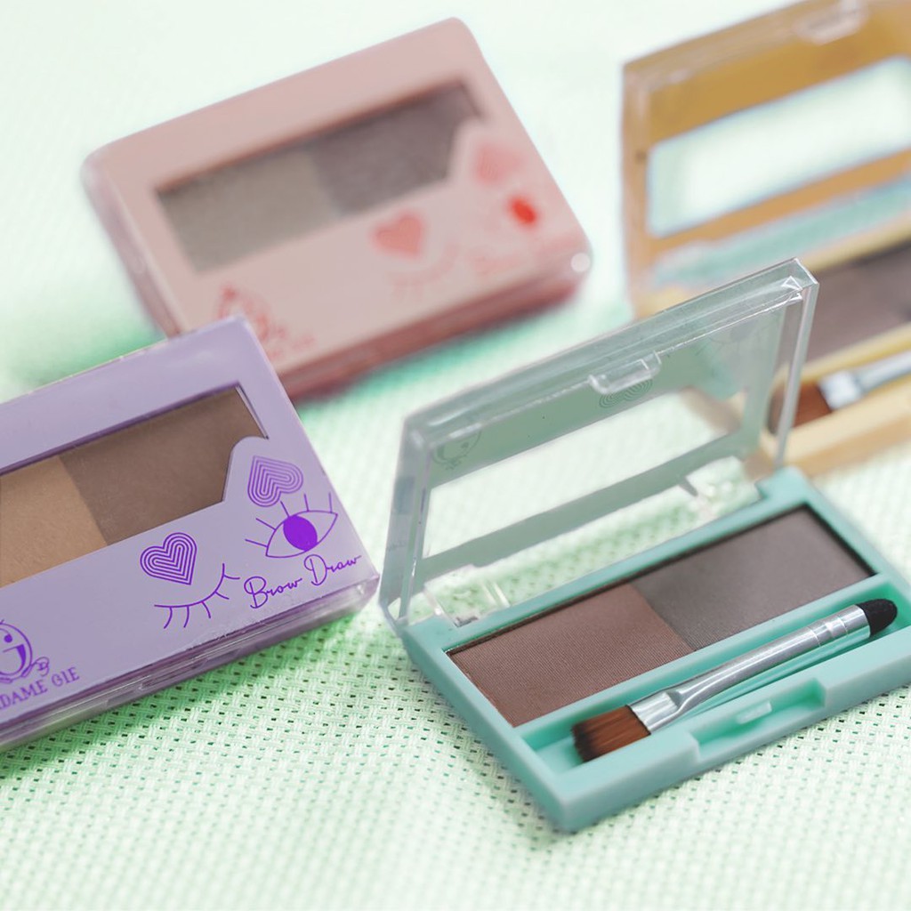 ❤️WR❤️ MADAME GIE BROW DRAW KIT | Pensil Alis / Eyebrow Palette