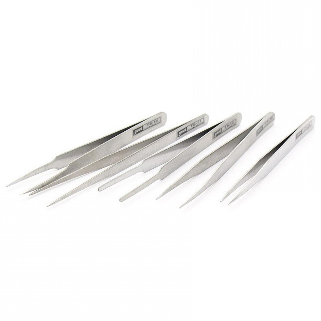 FatihShop Pinset Lurus Stainless Steel Laboratorium - GOOI TS-12