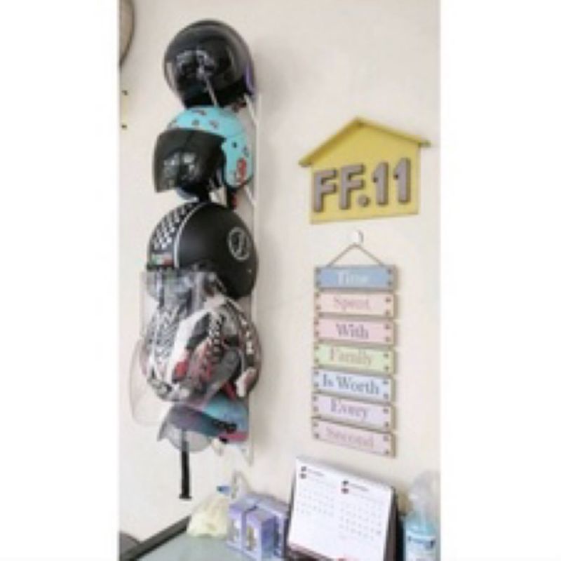 Gantungan Helm / Rak Helm susun / Gantungan Helm susun / Tempat Helm