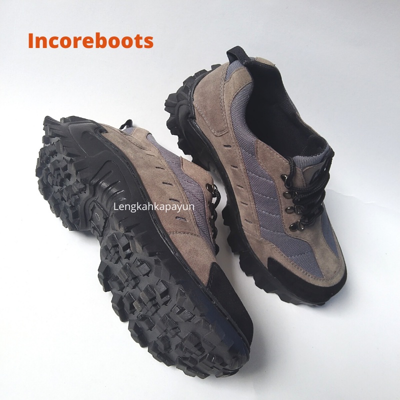 Sepatu Boots Pria Safety Ujung Besi