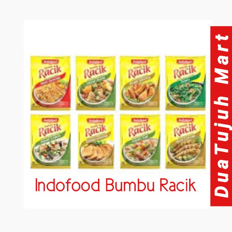 

Bumbu Racik Indofood Banyak 8 Varian 25 gr