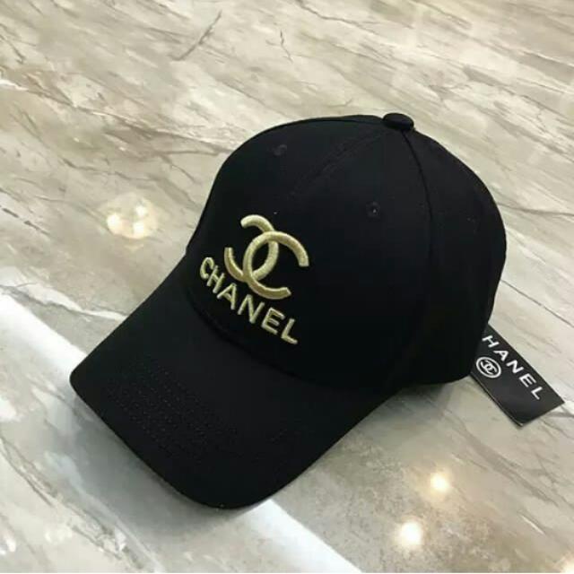 BISMILLAH(BAYAR DITEMPAT)Topi Chanel Kasual Model Baru, Topi Bordir, Topi Snapback, Topi Yang Bisa Disesuaikan