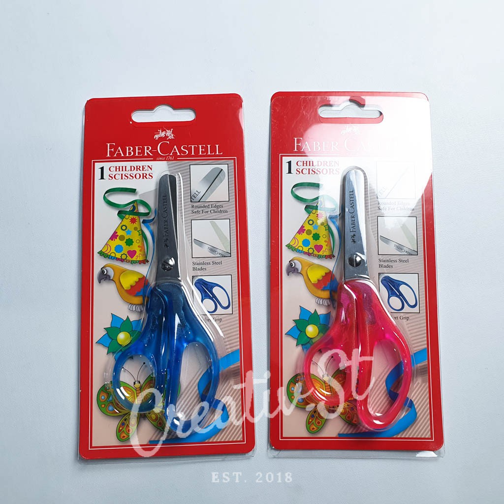 

FABER CASTELL Gunting Anak Children Scissors - A