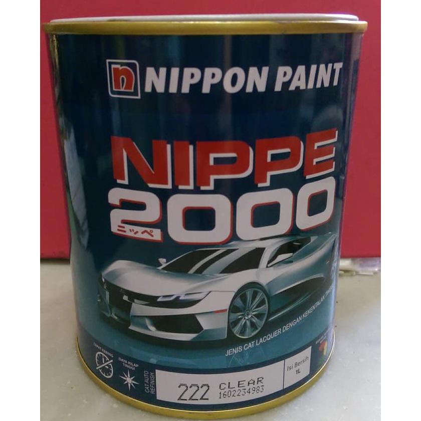 Sale Cat Duco Nippe 2000 Clear / Cat Besi Kayu Mobil 1 Kg Transparan Original