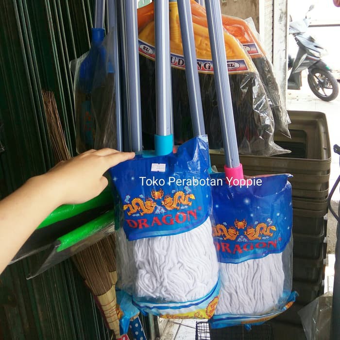 Pel lantai dragon - pel lantai sumbu - alat pel