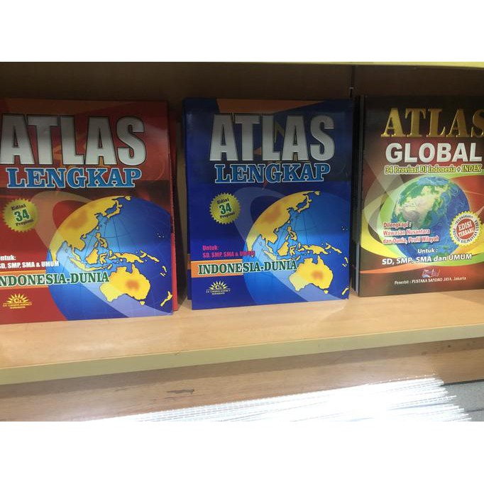 

Promo Awal tahun BUKU ATLAS PETA DUNIA Promo Awal tahun