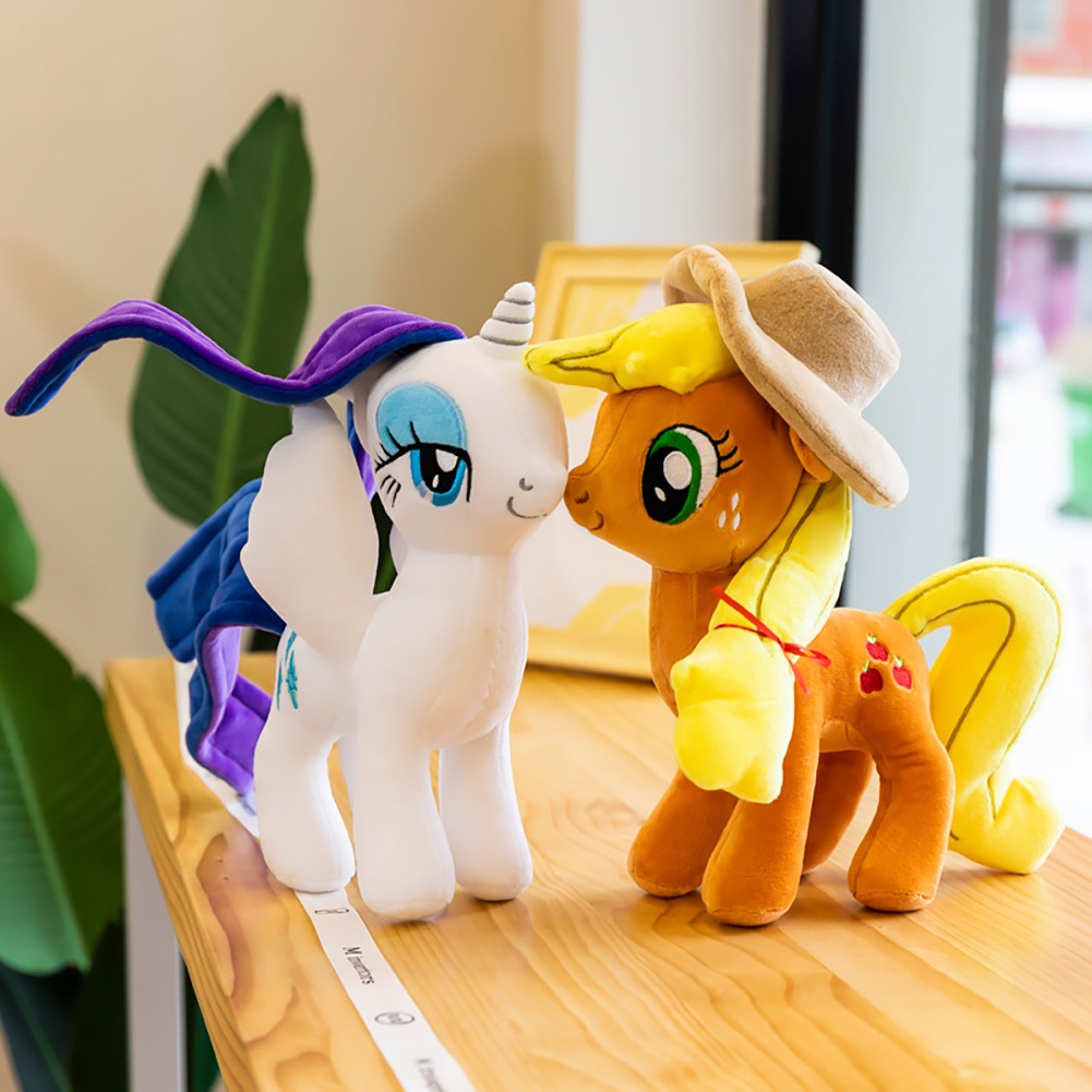 Hw Mainan Boneka Stuffed Plush Kuda Pony Untuk Hadiah Ulang Tahun Anak Perempuan