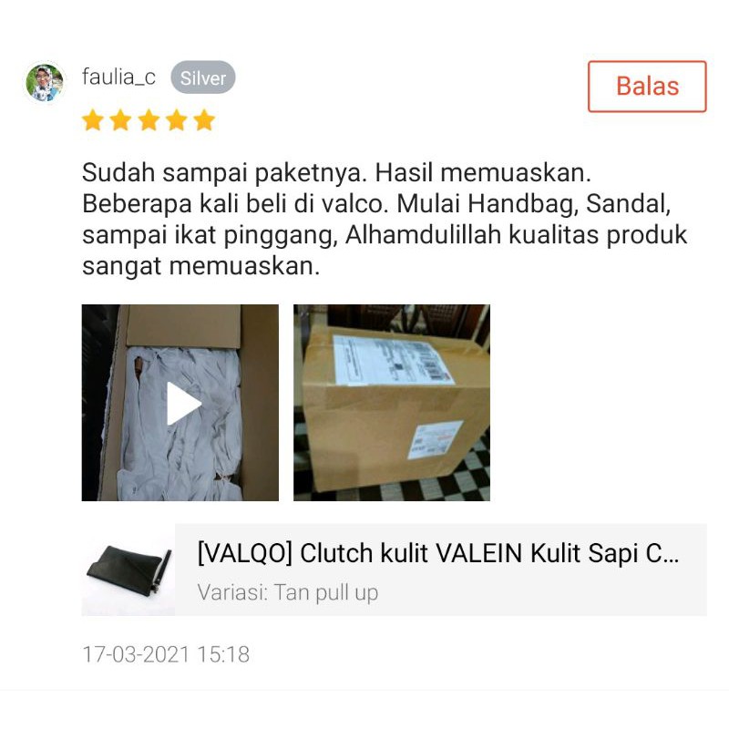 [VALQO] Clutch kulit VALEIN Kulit Sapi Cewek Cowok Wanita Pria Perempuan Laki bisa COD