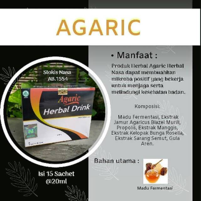 

Agarik Herbal Drink