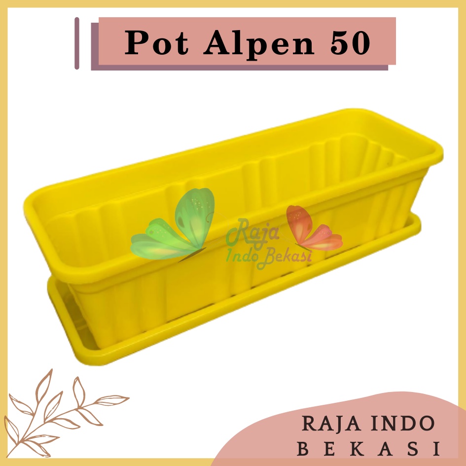 Alas Pot Panjang Alpen 50 Putih Hitam Hijau Coklat Merah Bata Orange Terracotta Terakota Alas Tray Tatakan Pot Bunga Segi Panjang 50cm 60cm 70cm Pot Panjang Highway High Way 55 - Tray Pot Segi Panjang 50 Paket murah isi 1 lusin pot bunga plastik lusinan