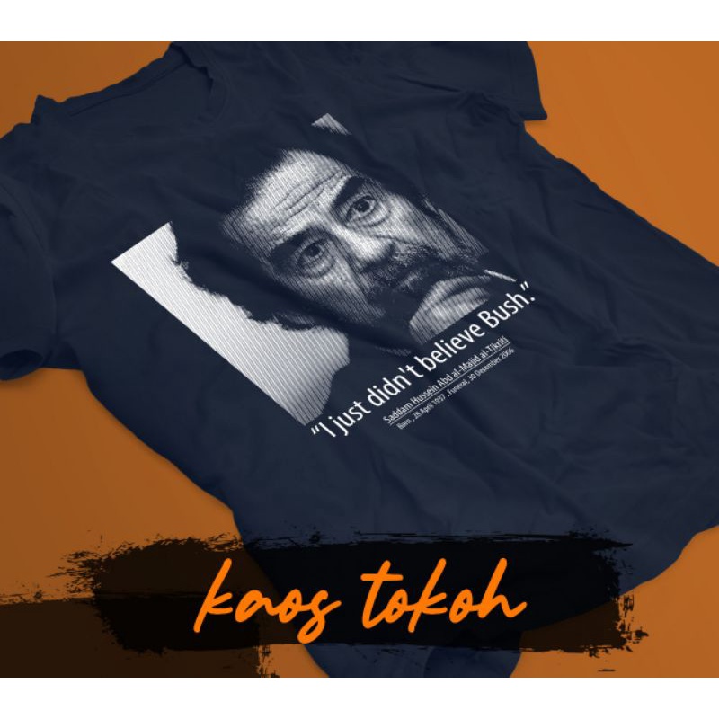 KAOS TOKOH SADDAM HUSEIN