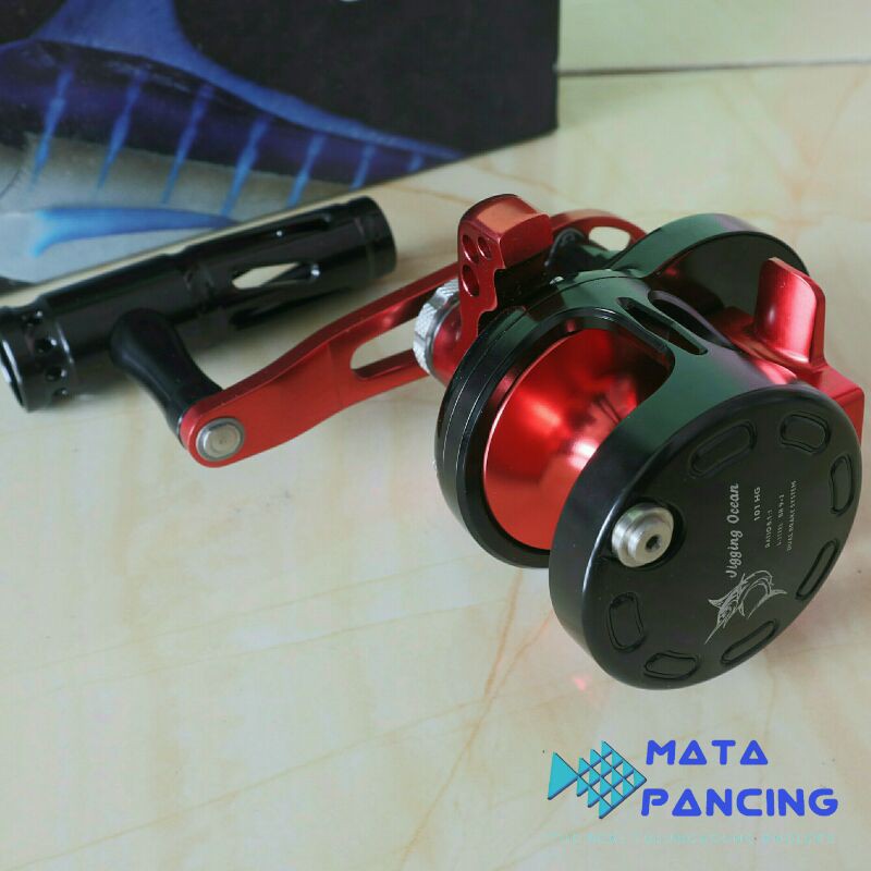 Reel oh gtech jigging ocean 101hg left handle
