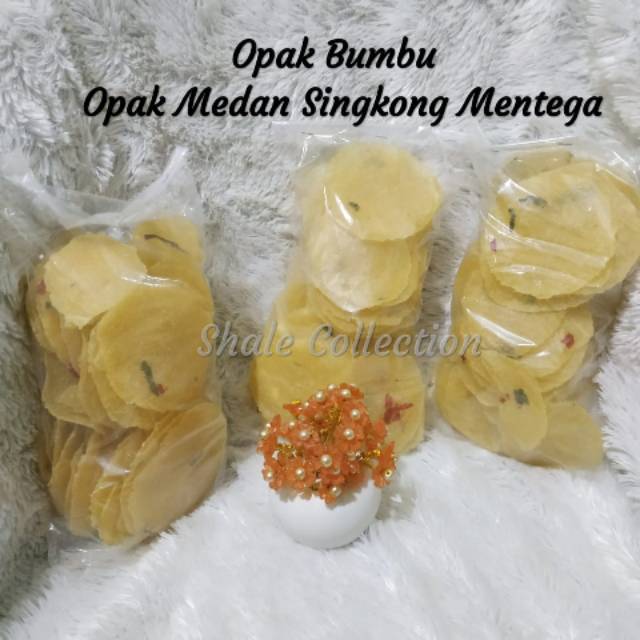 

Opak medan opak bumbu opak singkong mentega 200 gram