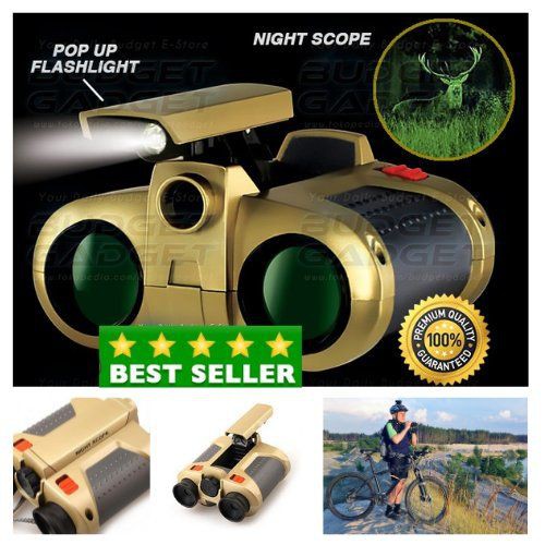 Teropong Kekeran Night Scope Binocular Plus Senter OMTH25GD 111