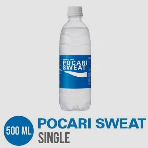 Minuman botol pocari sweat 500ml ( 1pcs) minuman sehat dan murah