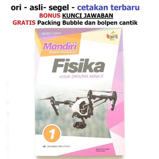 Buku Mandiri Fisika Sma Kelas 10 X K13 Soal Jawaban Kurtilas Shopee Indonesia